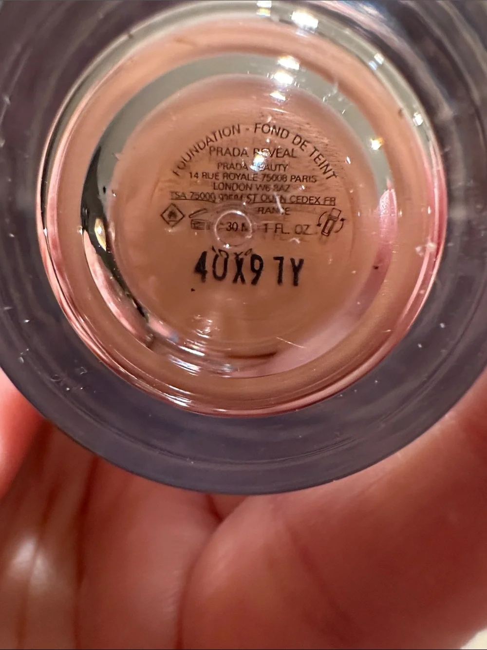 NIB Prada reveal skin optimizing foundation in MN55